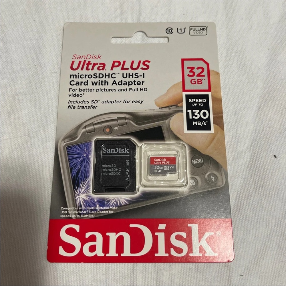 NEW sandisk micro card